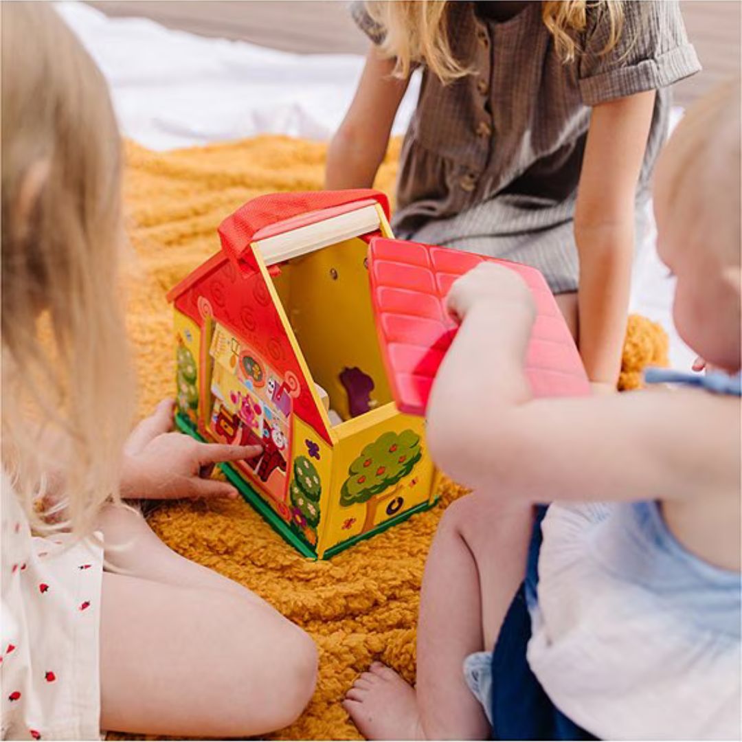 4-in-1 Multifunctional Wooden Playhouse Adventure