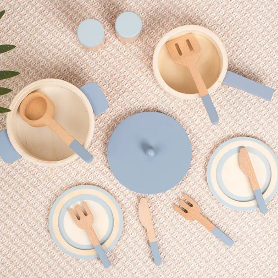 Wooden Toy Cookware