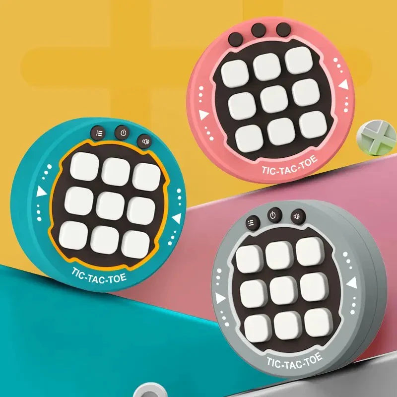 Mini Tic Tac Toe Electronic Game | Pocket-Sized Retro Arcade | Brain-Boosting Fun for Kids & Adults ๐ฎ