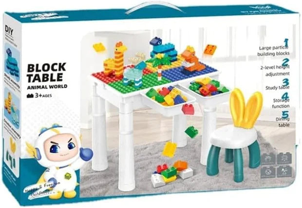 Lego Block Sensory Bin Table