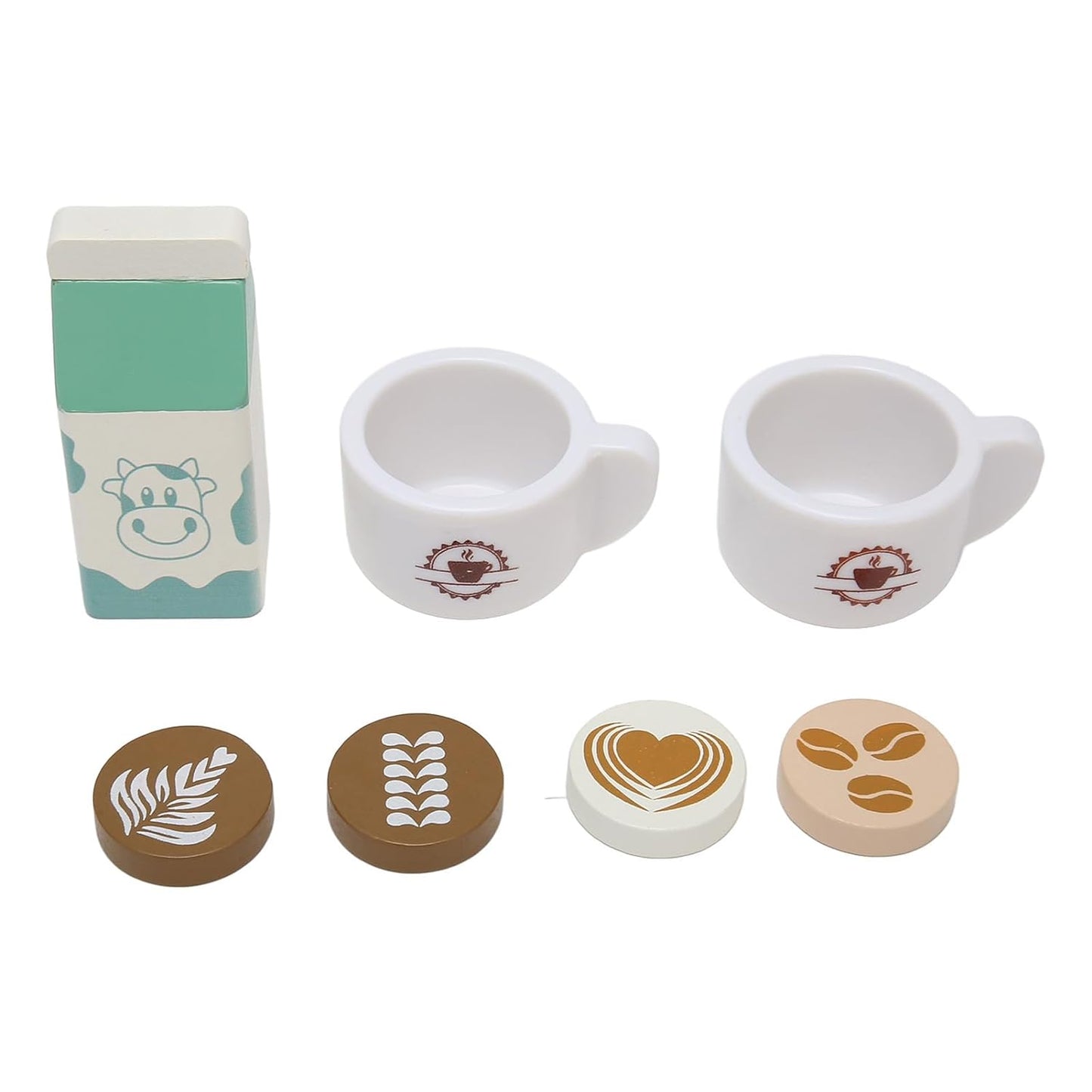 Wooden Coffee Maker Toys Kids Simulation Coffee Maker Pretend Playsets