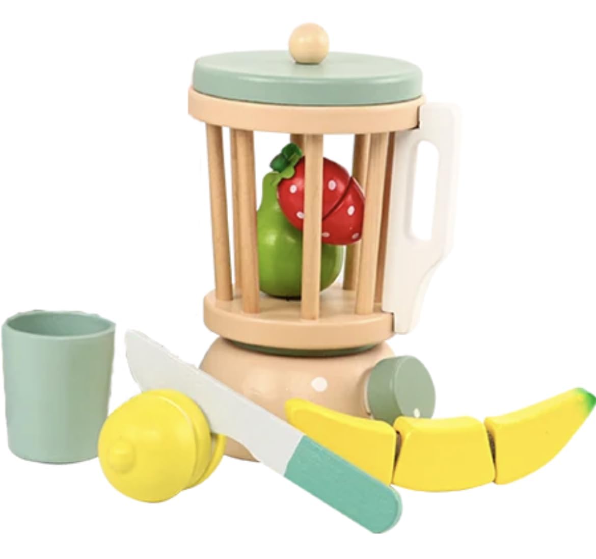 Wooden Juicer Blender Toy Set: The Perfect Pretend Play for Kids