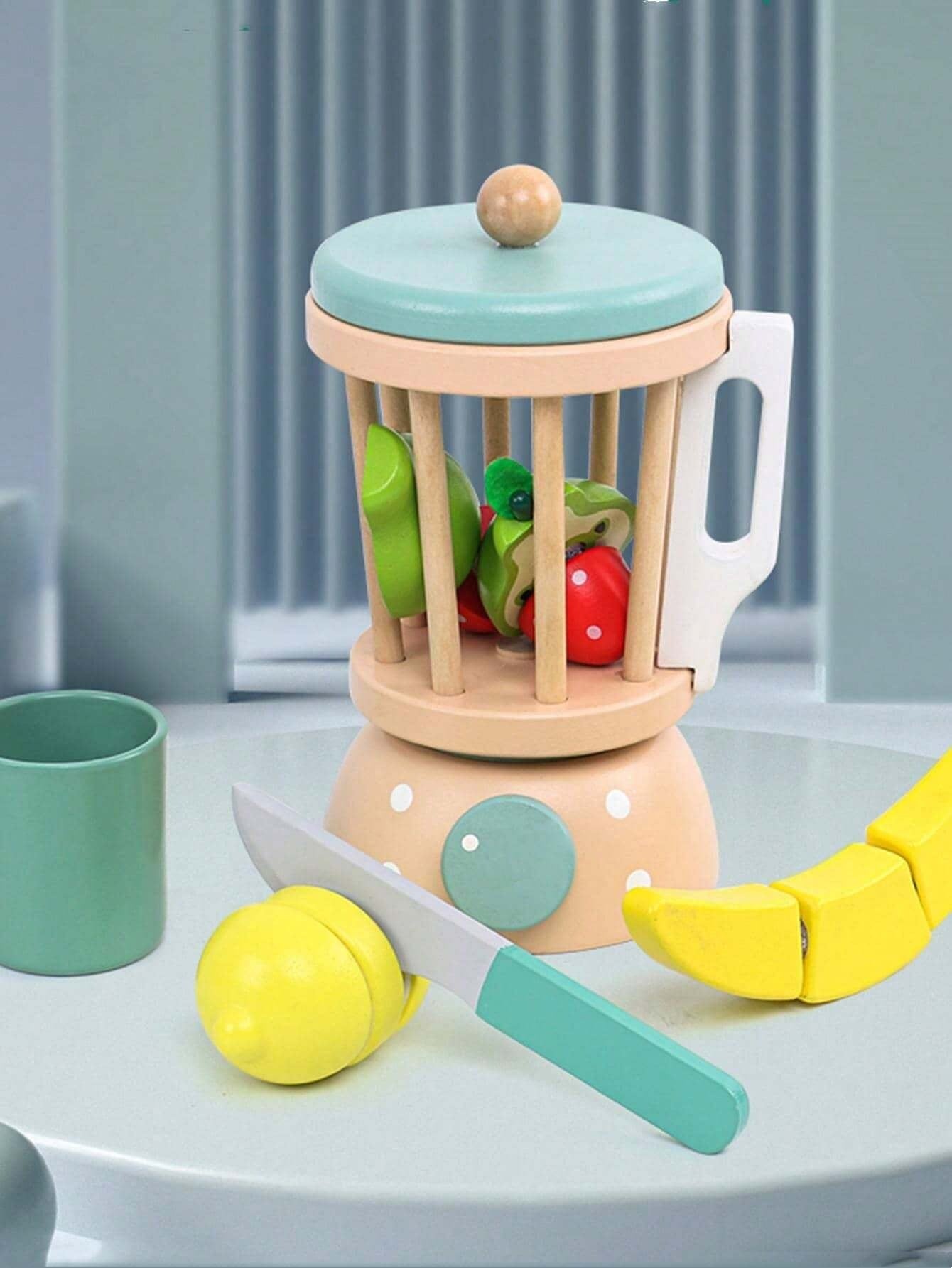 Wooden Juicer Blender Toy Set: The Perfect Pretend Play for Kids