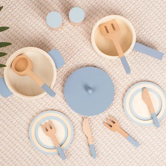 Wooden Toy Cookware