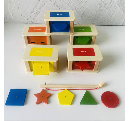 Colourful Coin Sorting Magnet Box