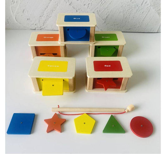 Colourful Coin Sorting Magnet Box