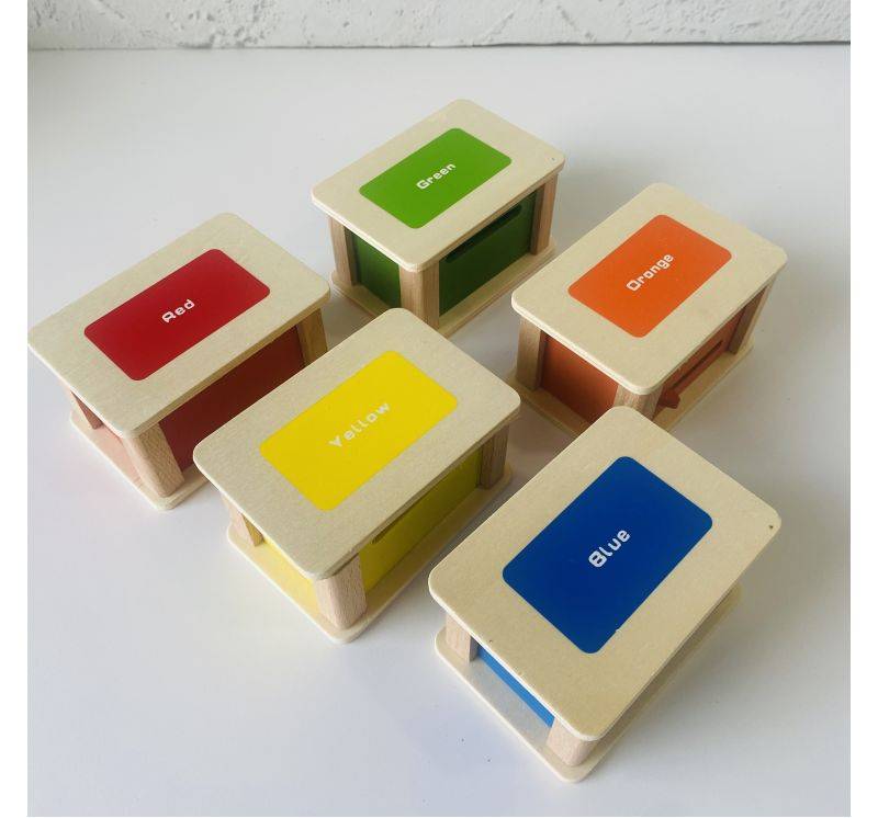 Colourful Coin Sorting Magnet Box