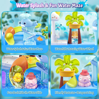 3 in 1 Play Sink with water slide and fishing game