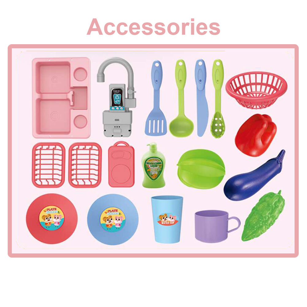 Kitchen sink and electric dishwasher