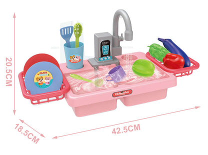 Kitchen sink and electric dishwasher