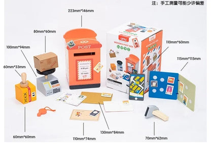 Wooden Post Box
