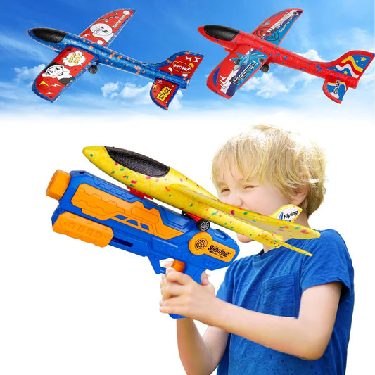 3-in-1 Air Plane Launcher Toy