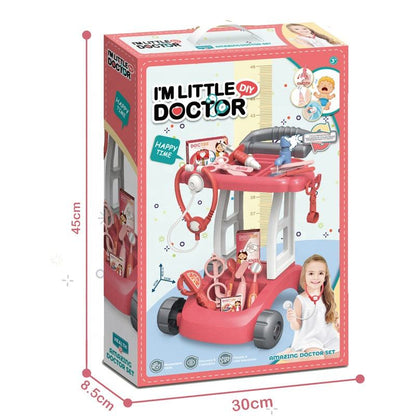 Doctor Medical Trolley and Pretend Play Set