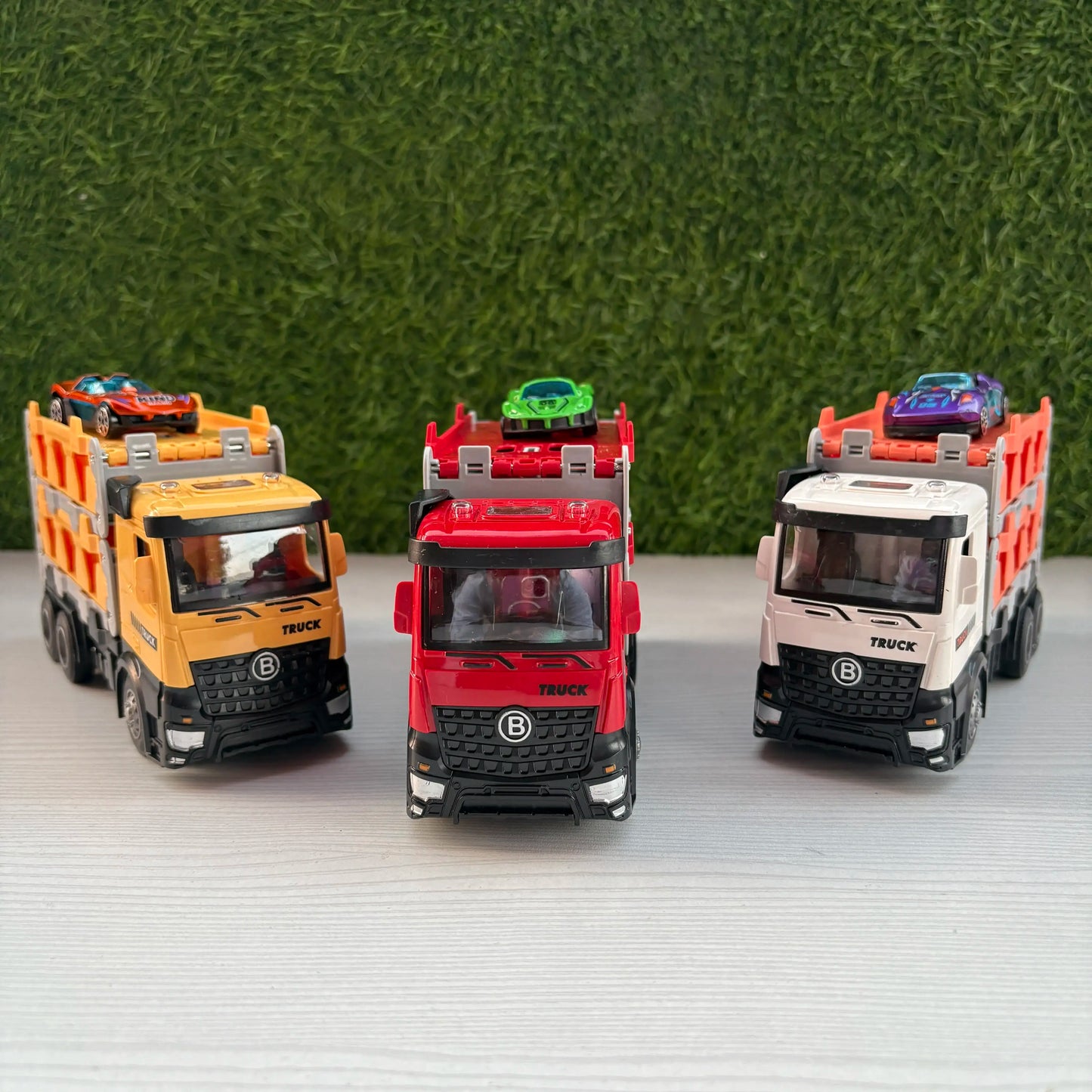 Mini foldable truck track