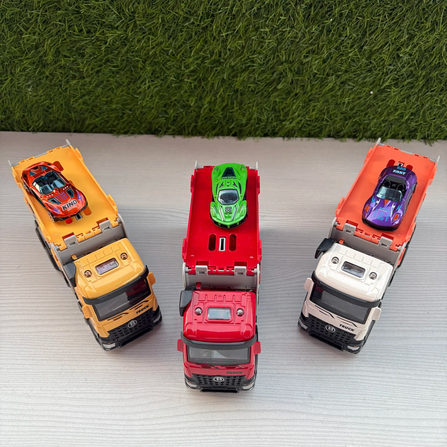 Mini foldable truck track