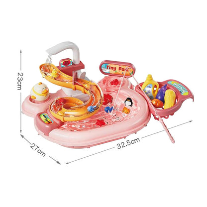 Dream play pool 2 in 1 - wash sink and fishing game