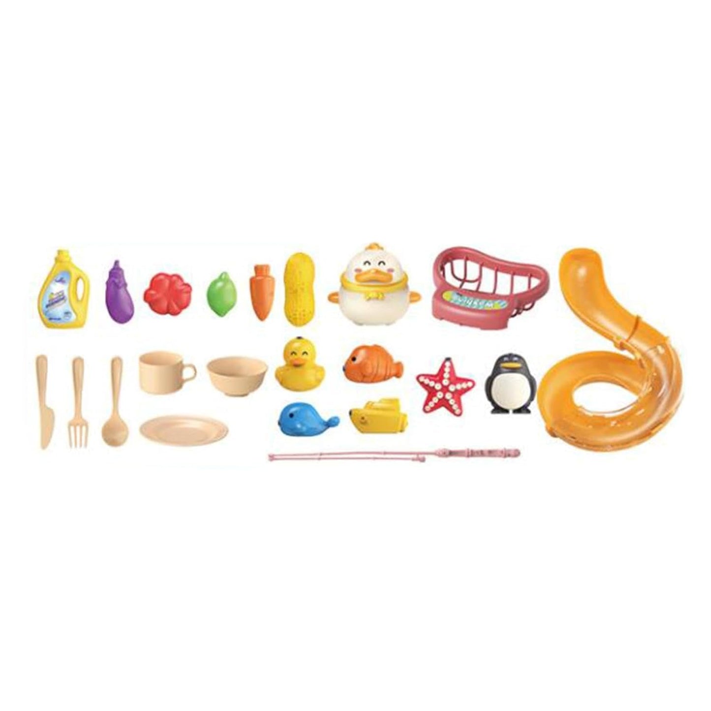 Dream play pool 2 in 1 - wash sink and fishing game