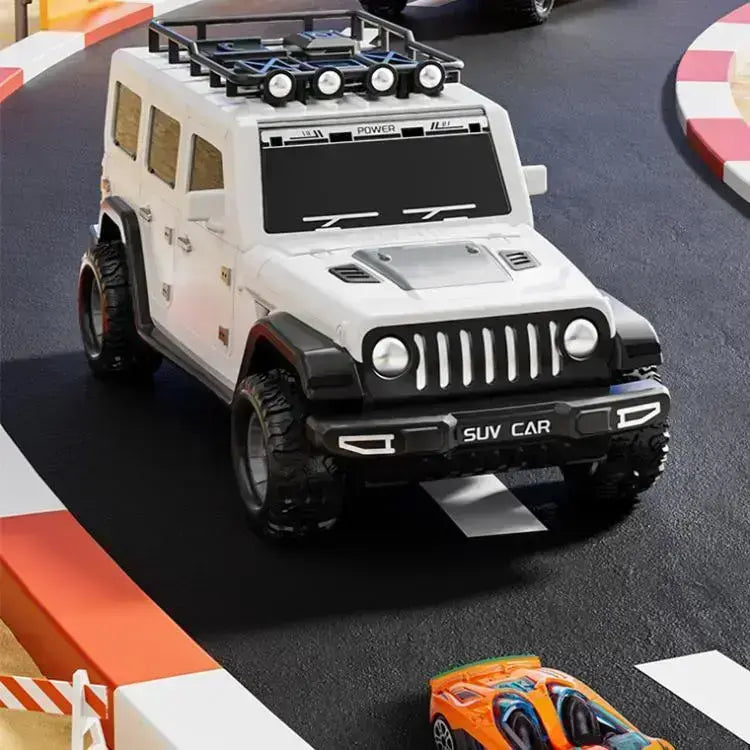 Folding SUV jeep track