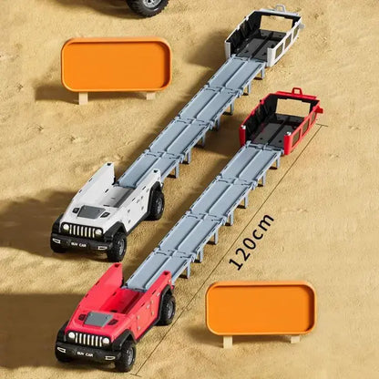 Folding SUV jeep track