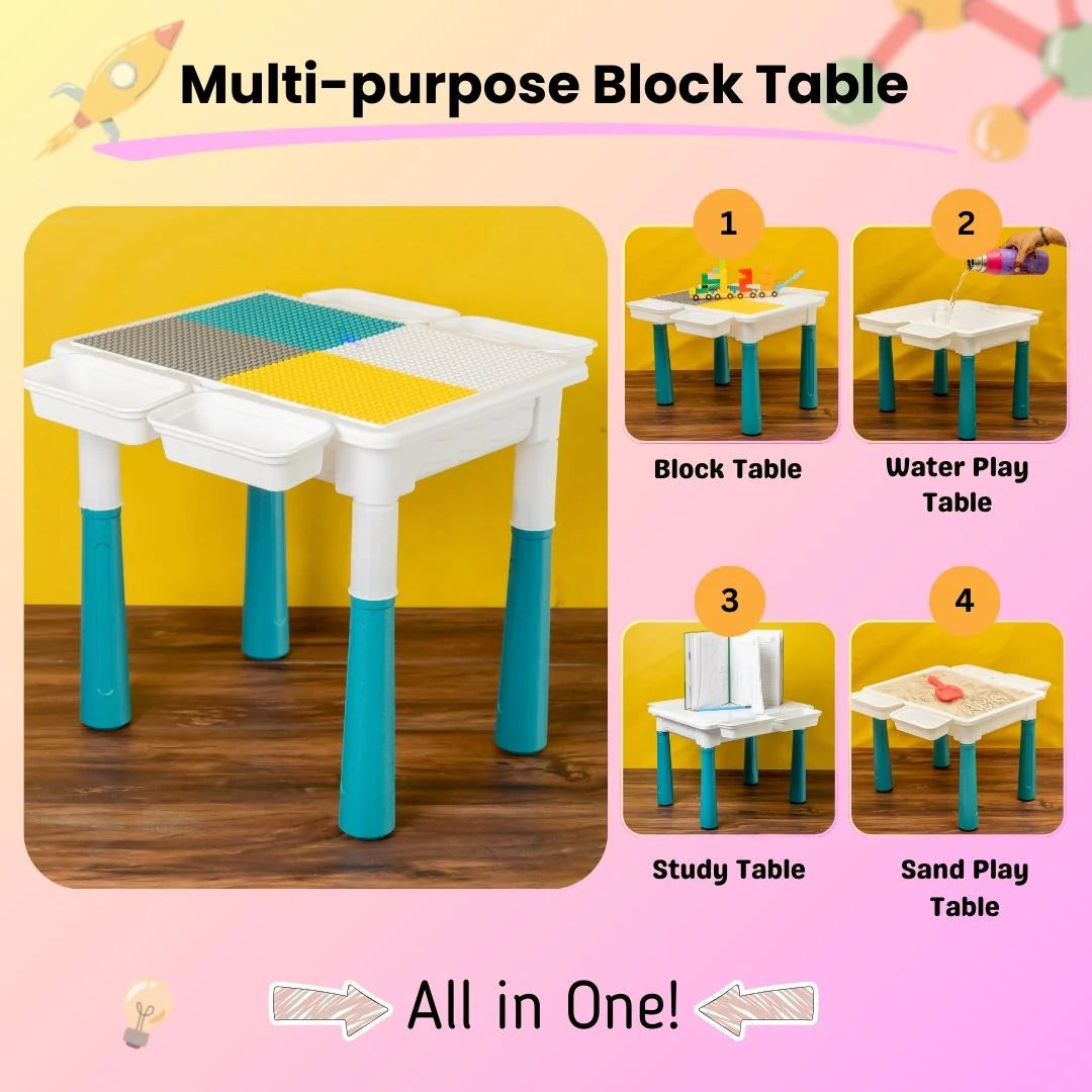 Lego Block  Sensory Bin Table