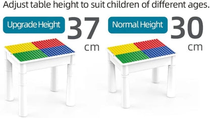 Lego Block Table with Chair