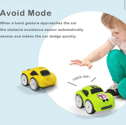 Magic induction mini RC car with follow me sensor