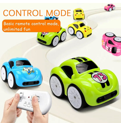 Magic induction mini RC car with follow me sensor