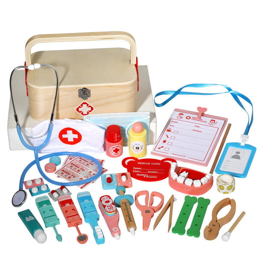 Wooden Doctor Professional playset
