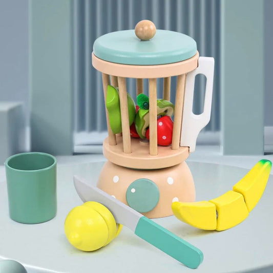 Wooden Juicer Blender Toy Set: The Perfect Pretend Play for Kids