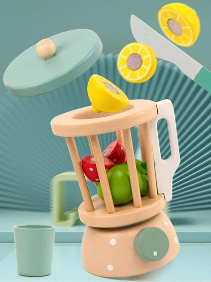 Wooden Juicer Blender Toy Set: The Perfect Pretend Play for Kids